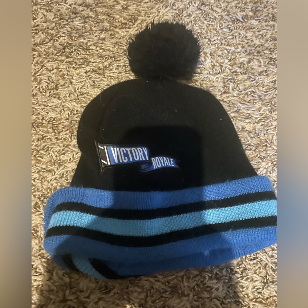 Victor royale Fortnite ski hat//winter hat, gamer/one size
